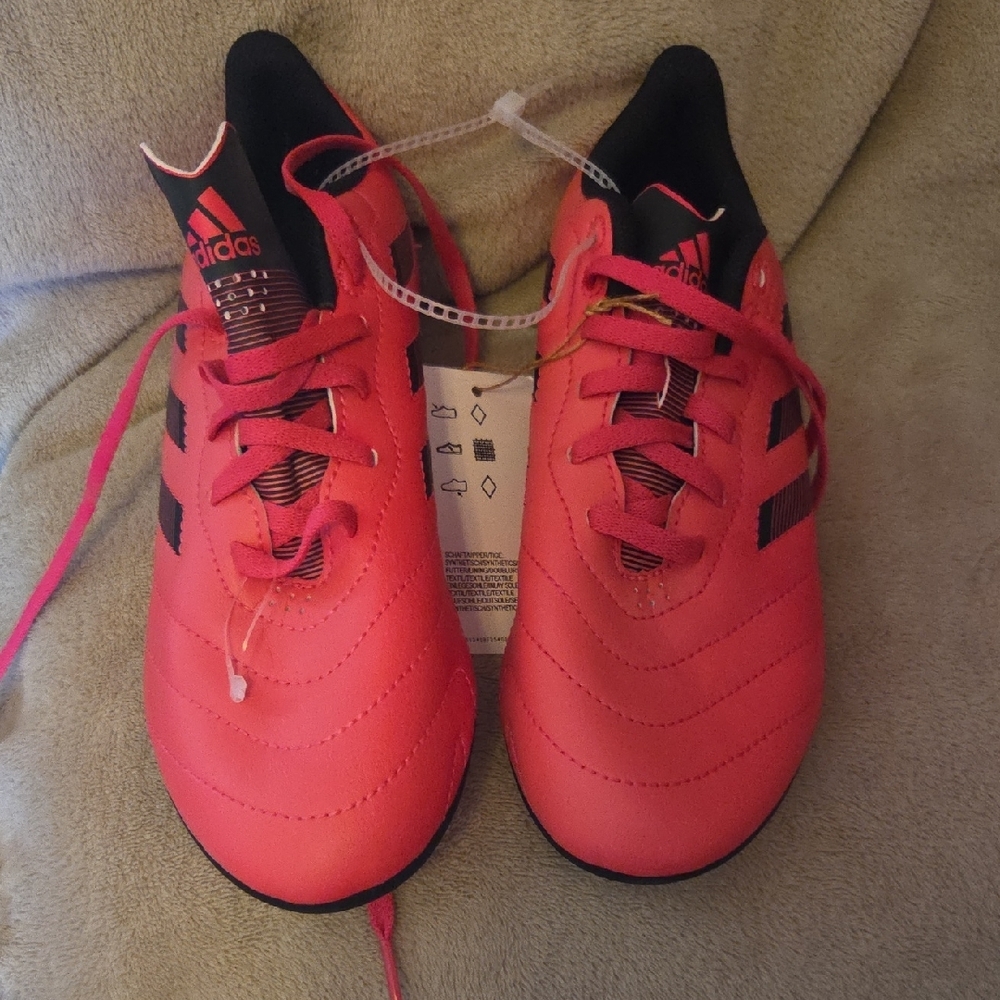 Adidas Kids Bright Pink Sneakers